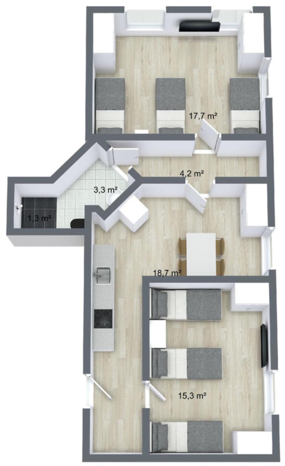 Wuerzburg Altbau-Citylofts 외부 사진
