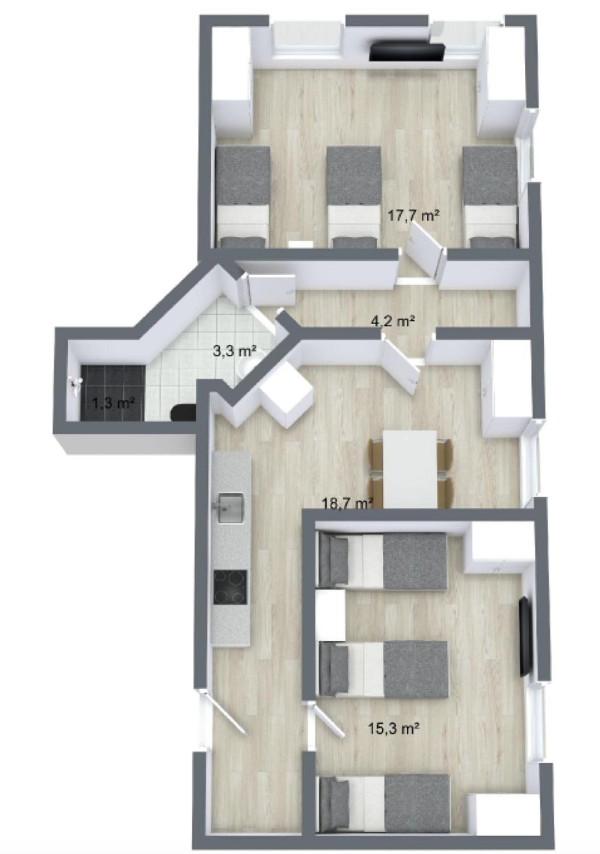 Wuerzburg Altbau-Citylofts 외부 사진